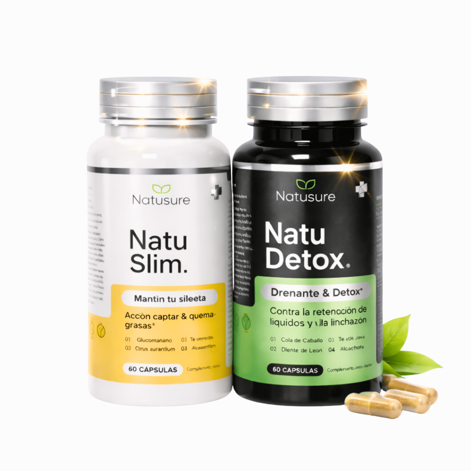 Pack Siluet Control - Para quema de grasas y reducir hinchazón - Natusure