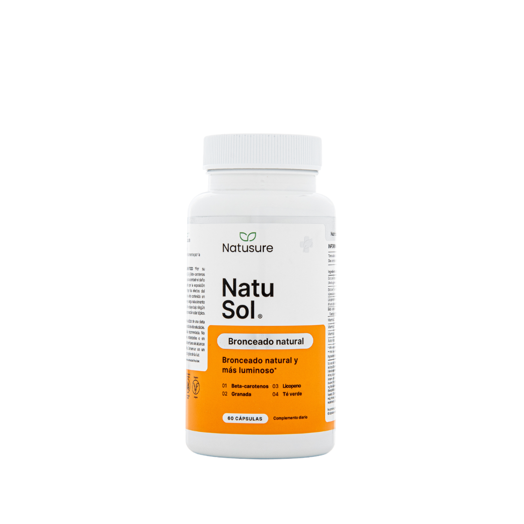 NatuSol - Cápsulas para acelerar el bronceado