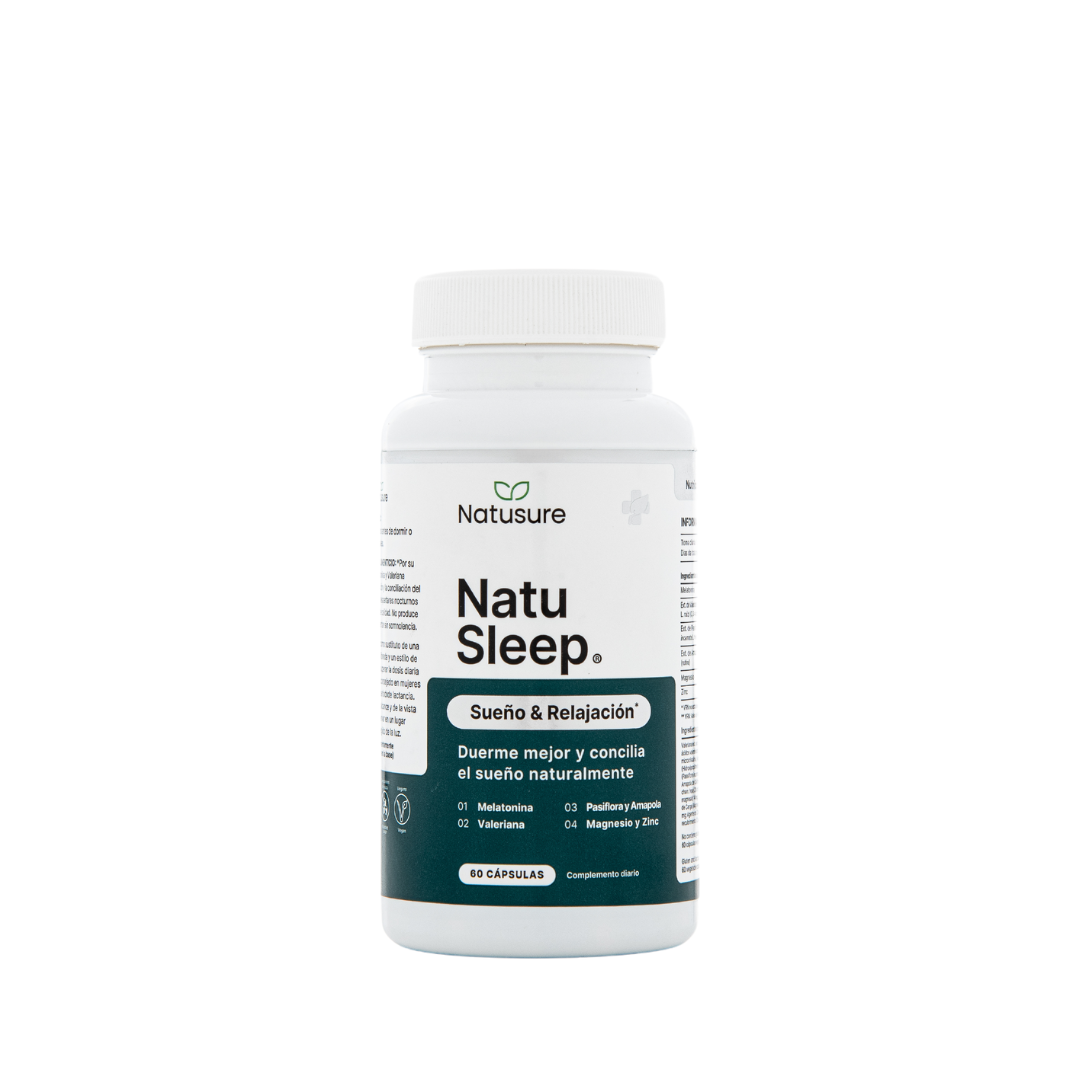 NatuSleep - Pastillas Naturales para Dormir Profundamente