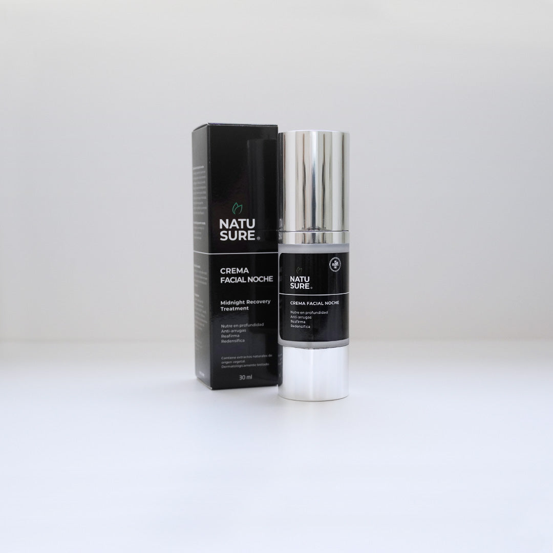 Facial Night Cream - Blurs expression lines and deeply nourishes the skin - 30ml 