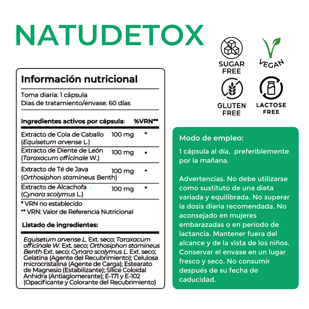 NatuDetox Pack 3 - Adieu les ballonnements - 6 mois