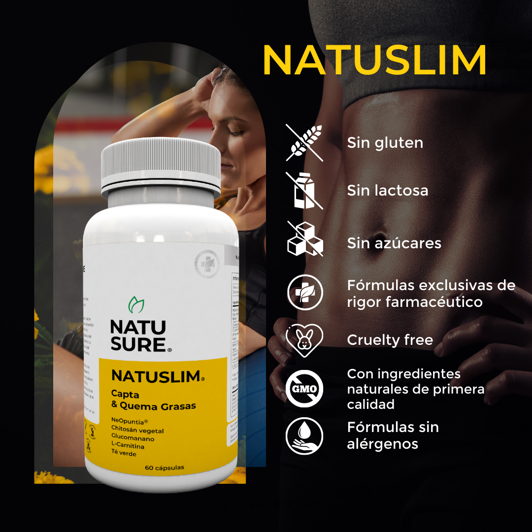 NatuSlim - Mettez en valeur votre silhouette - 60 gélules