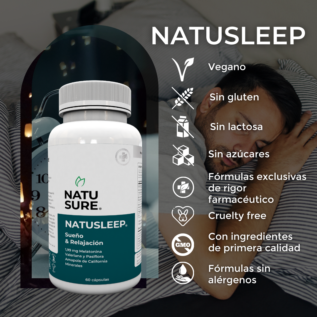 NatuSleep capsules - Sleep better – 2 months 