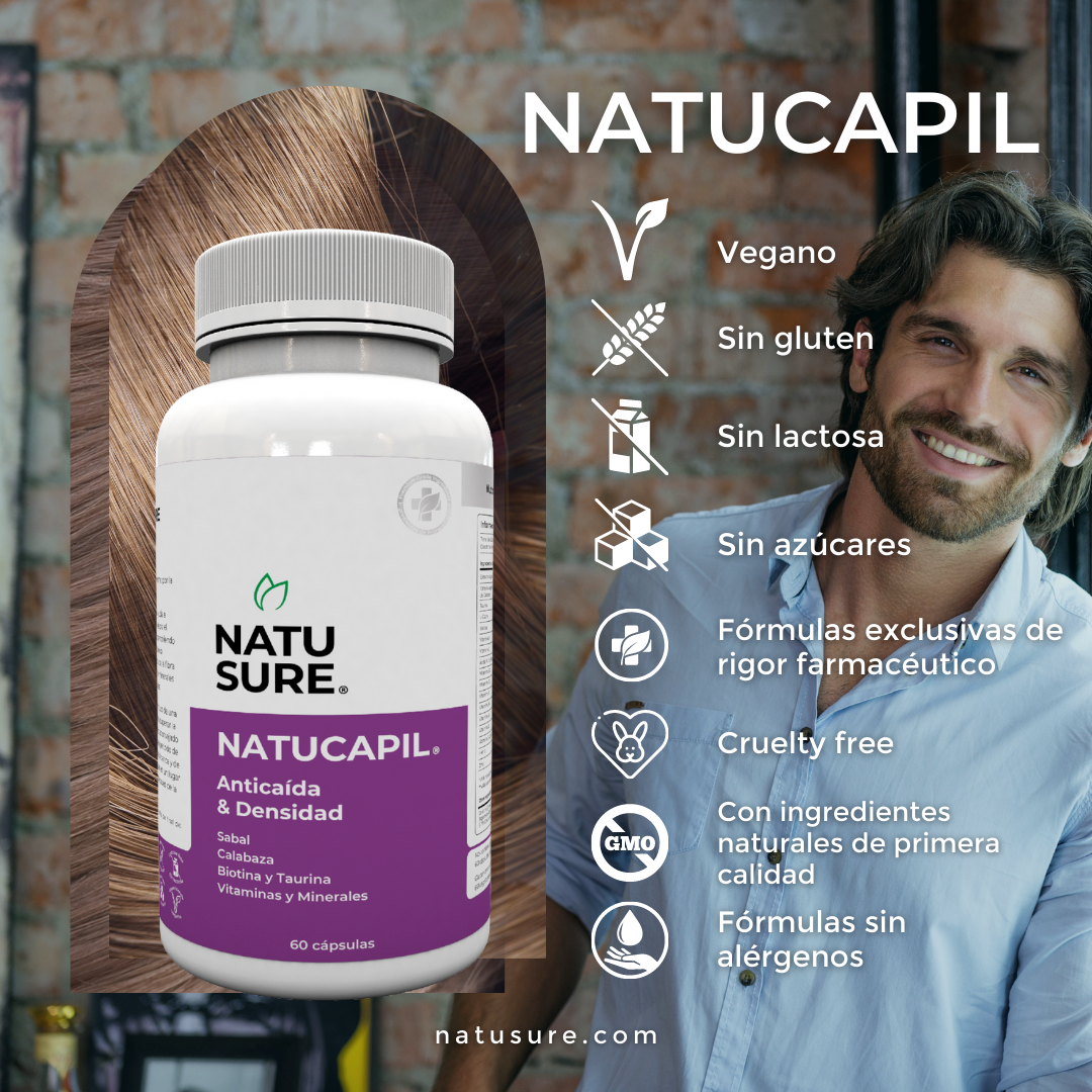 NatuCapil - Stronger hair and nails - 1 month 
