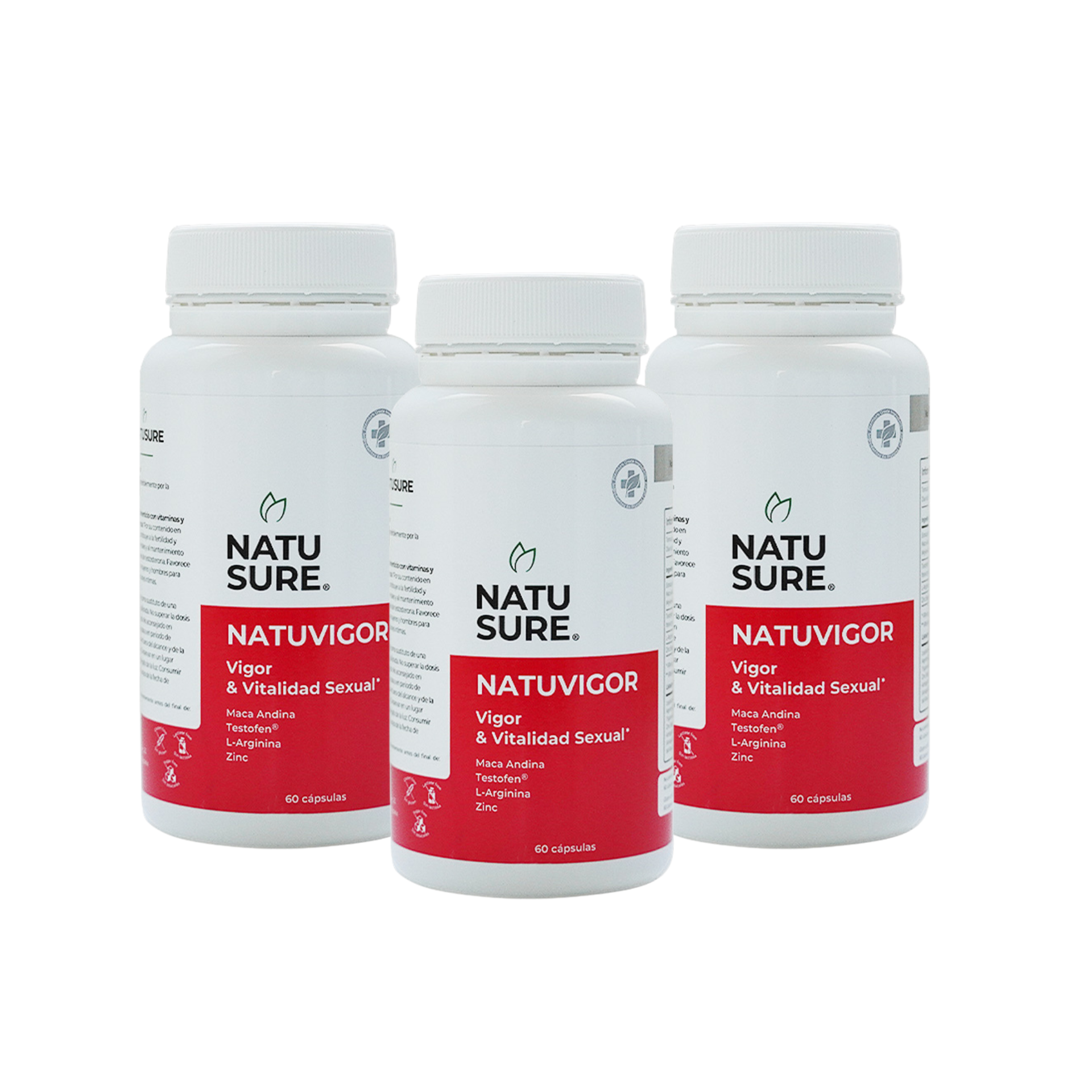 Pack 3 NatuVigor - Favorise la vitalité et le désir - 6 mois