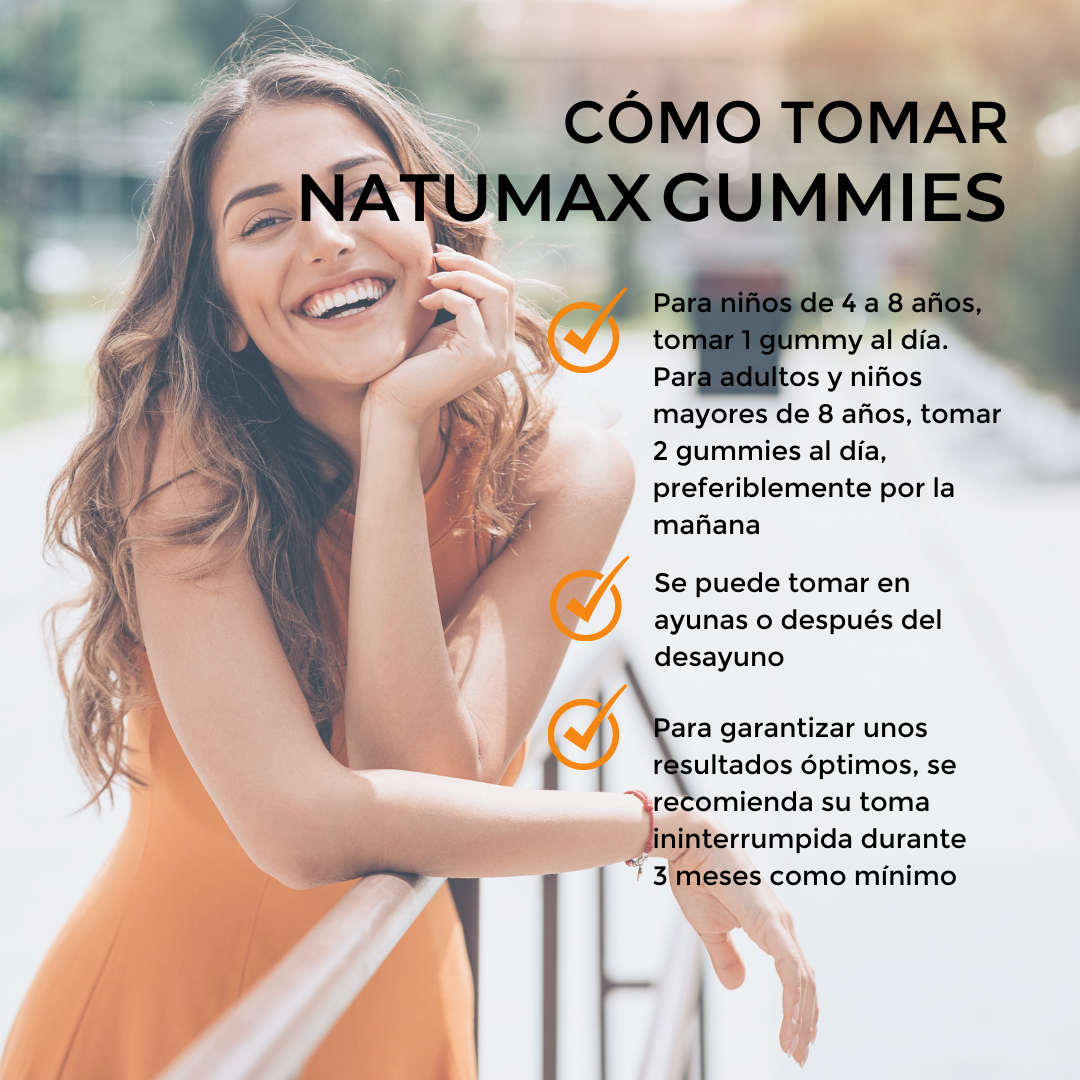 Pack 3 NatuMax Gummies - Recover your Energy and Vitality - 3 months