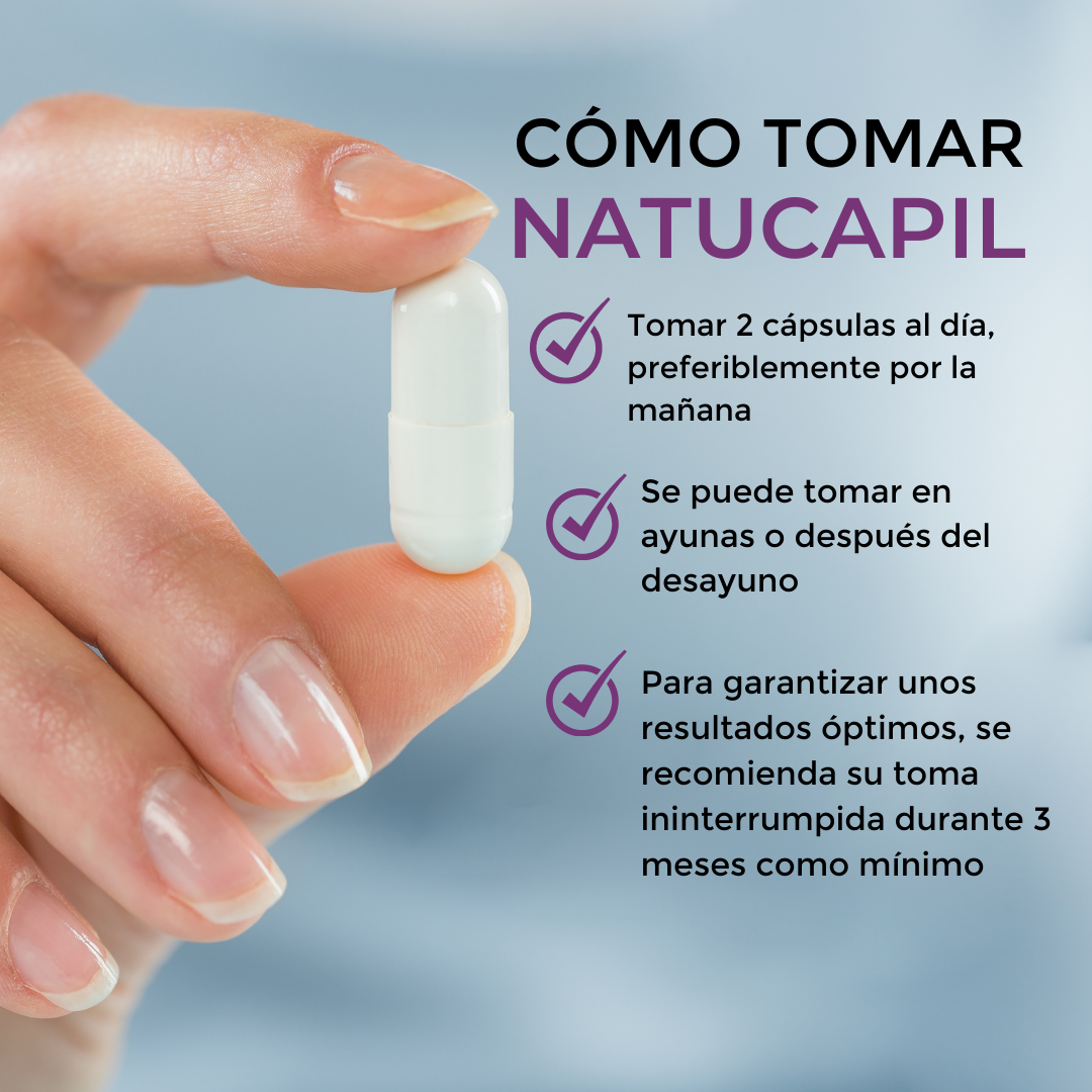 NatuCapil - Pelo y uñas más fuertes - 1 mes