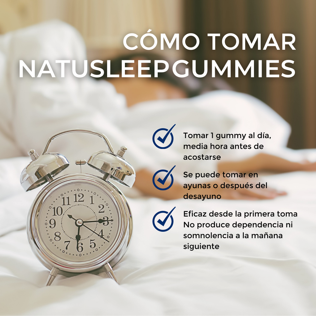 NatuSleep Gummies - Helps to fall asleep and rest well - 2 months