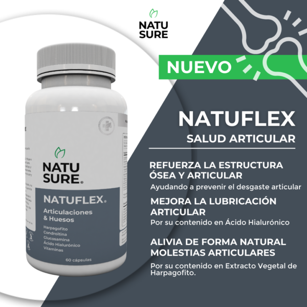 NatuFlex - Huesos y articulaciones fuertes - 2 meses